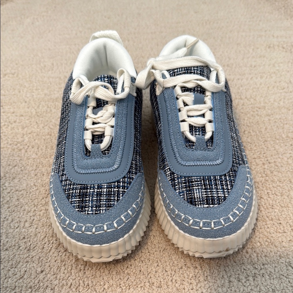 Corkys Blue and White sneakers